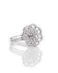 Enchanting Floral Diamond Ring