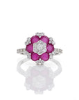 Floral Diamond Ring