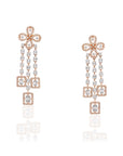 Stunning Floral Diamond Necklace Set