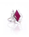 Majestic Ruby Diamond Ring