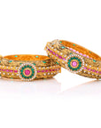 Zayna Gold Bangles