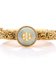 Zelina Gold Bangles