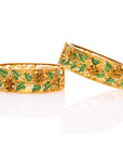 Halina Gold Bangles