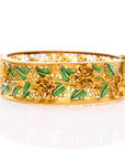 Halina Gold Bangles