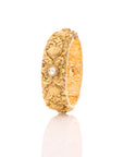 Vintage Blossom Gold Bangle