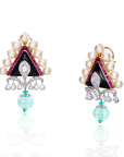 Dewdrops Duo Diamond Earrings