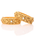 Vintage Blossom Gold Bangle