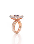 Classic Blue Imitation Ring