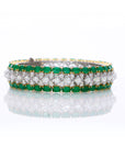 Gemstone Glamour Diamond Bangles