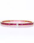 Ruby Sparkle Petite Bangles