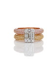 Dual Tone Diamond Ring