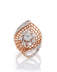 Interlaced Diamond Ring