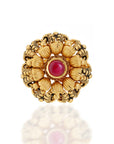 Mahtab Gold Ring