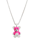 Pink Enamel Teddy