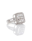 Quadrate Diamond Ring