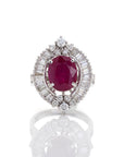 Ruby and Diamond Ring